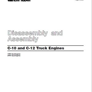 Cat C C Truck Engines Disassembly Assembly Manual Heydownloads Manual Downloads