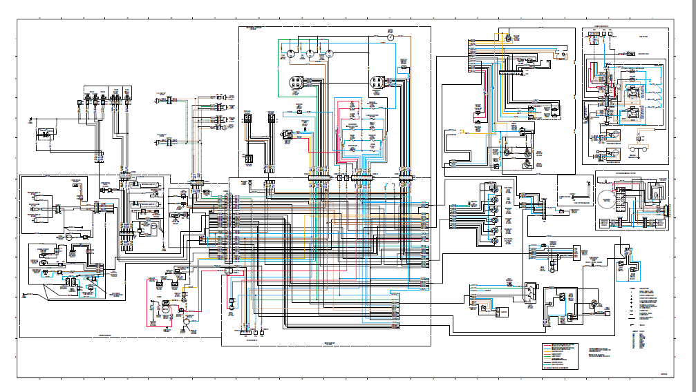 Cat CB-535B Vibratory Compactors Electrical System Schematic Manual ...