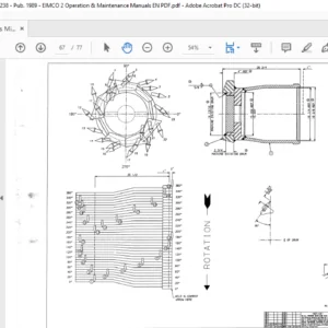 Cat Continuous Miner 2810 EIMCO Coal Machinery Division Parts Catalog Manual - PDF DOWNLOAD