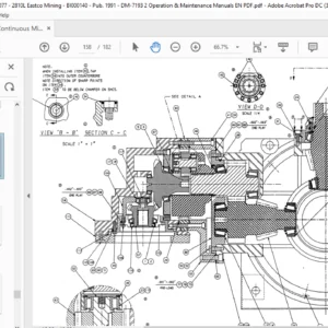 Cat Continuous Miner 2810L Eastco Mining EIMCO Coal Machinery Parts Catalog Manual - PDF DOWNLOAD