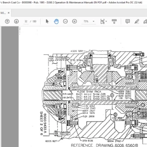 Cat Continuous Miner 3080 Drum Minor Parts Catalog Manual - PDF DOWNLOAD