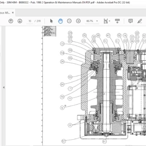 Cat Continuous Miner 30M 40M Operation & Maintenance Manual - PDF DOWNLOAD