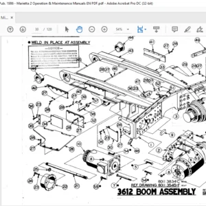 Cat Continuous Miner 3612 Marietta Drum Miner Maintenance Manual - PDF DOWNLOAD