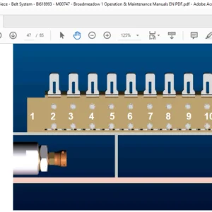 Cat Continuous Miner Broadmeadow Belt Tailpiece Operation Manual - PDF DOWNLOAD