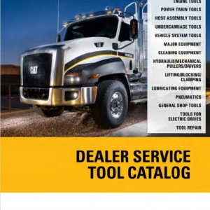 Cat Dealer Service Tool Catalog Manual - PDF DOWNLOAD