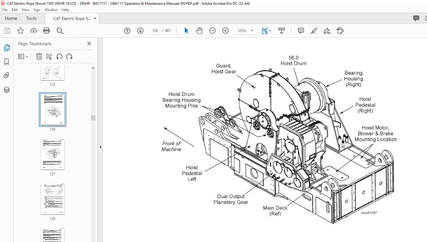Cat Electric Rope Shovel 395HR Mining Shovel Maintenance And Operation Manual - PDF DOWNLOAD - Image 4