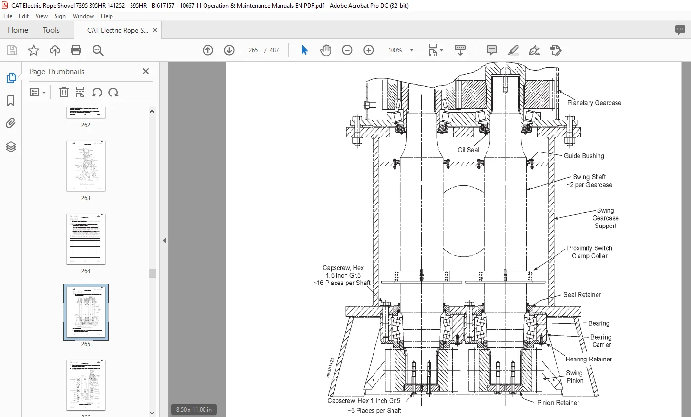 Cat Electric Rope Shovel 395HR Mining Shovel Maintenance And Operation Manual - PDF DOWNLOAD - Image 5