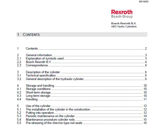 Cat Electric Rope Shovel 495HF Hydraulic Crowd cylinder Instruction manual - PDF DOWNLOAD - Image 3