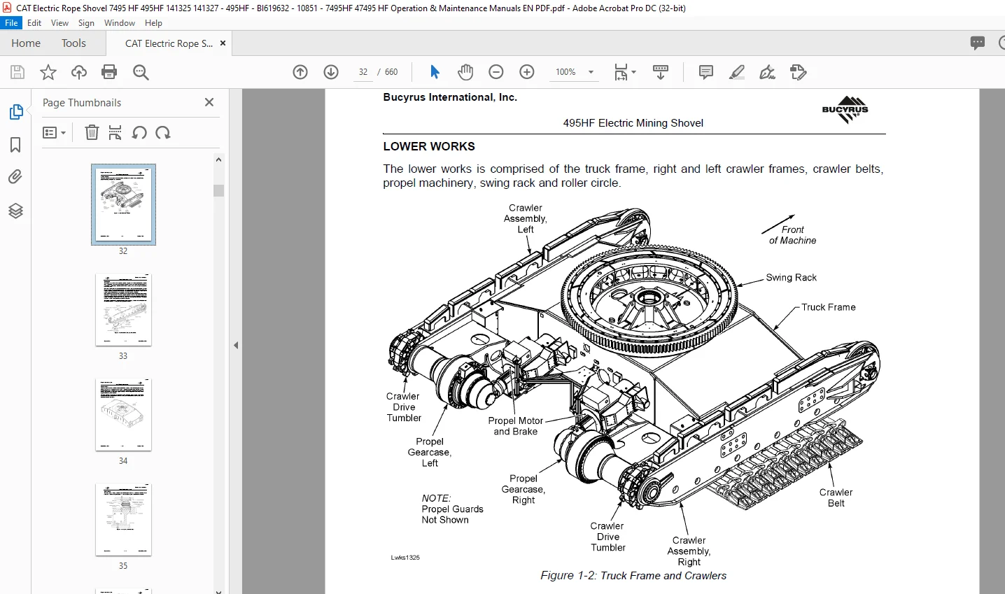 Cat Electric Rope Shovel 495HF Mining Shovel Maintenance And Operation Manual - PDF DOWNLOAD - Image 3