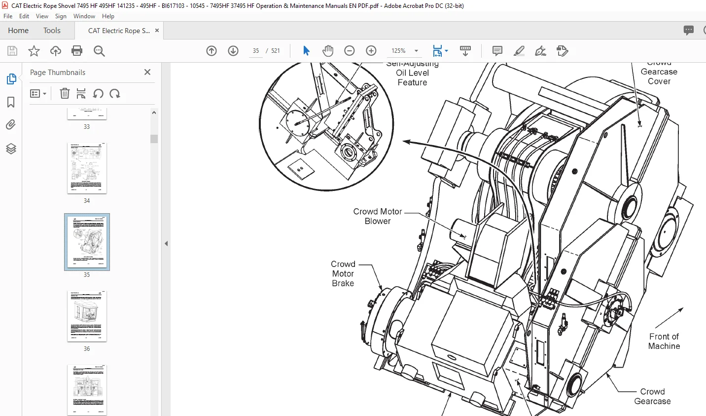 Cat Electric Rope Shovel 495HF Mining Shovel Maintenance And Operation Manual - PDF DOWNLOAD - Image 4