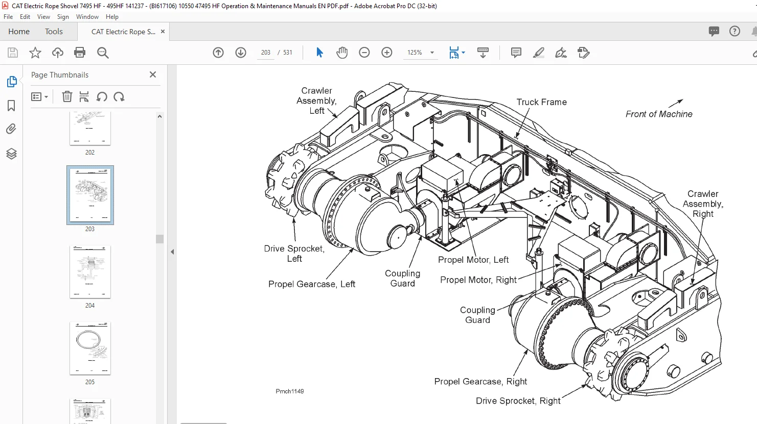 Cat Electric Rope Shovel 495HF Mining Shovel Maintenance And Operation Manual - PDF DOWNLOAD - Image 5