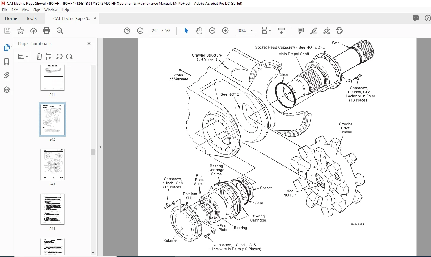 Cat Electric Rope Shovel 495HF Mining Shovel Maintenance and Operation Manual - PDF DOWNLOAD - Image 6