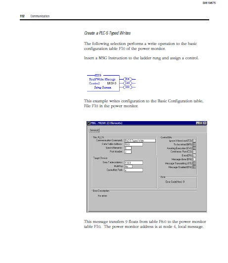 Cat Electric Rope Shovel Bulletin 1404 Power monitor 3000 Unit Allen-Bradley Rockwell Automation User Manual - PDF DOWNLOAD - Image 4