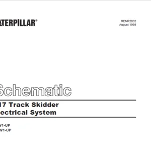 Cat Electrical 517 Track Skidder Electrical System Schematic Manual - PDF DOWNLOAD