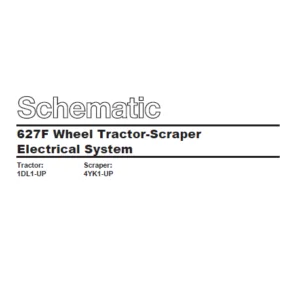 Cat Electrical 657E Wheel Tractor-Scraper Electrical System Schematic Manual - PDF DOWNLOAD