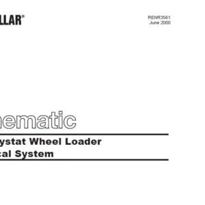 Cat Electrical 910G Hystat Wheel Loader Electrical System Schematic Manual - PDF DOWNLOAD