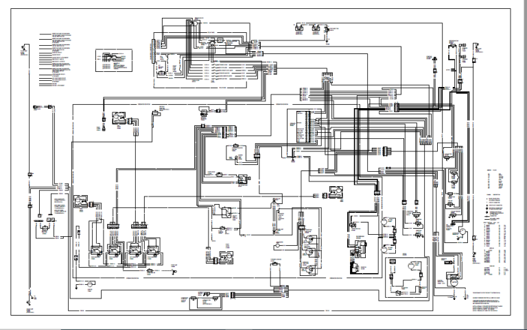 Cat Electrical D6H & D6H Series II Tractors Electrical System Schematic ...