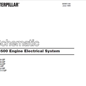 Cat G3500 Engine Electrical System Schematic Manual  - PDF DOWNLOAD