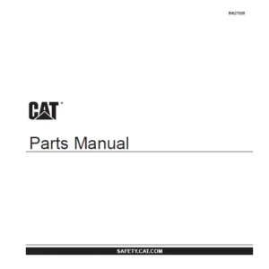 Cat Roof Bolter DBT 62 Parts Manual - PDF DOWNLOAD
