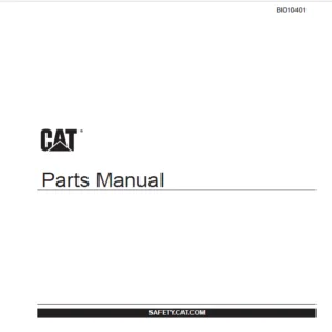 Cat Roof Bolter DBT RB2-52A Parts Manual - PDF DOWNLOAD