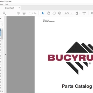 Cat Roof Bolter TD2-43 Parts Manual – PDF DOWNLOAD