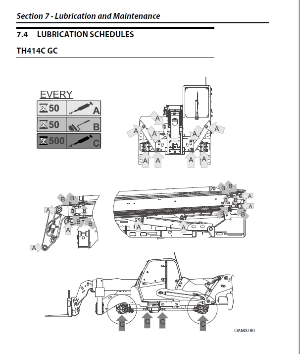 Cat TH414C GC TH417C GC Operation & Maintenance Manual - PDF DOWNLOAD - Image 5