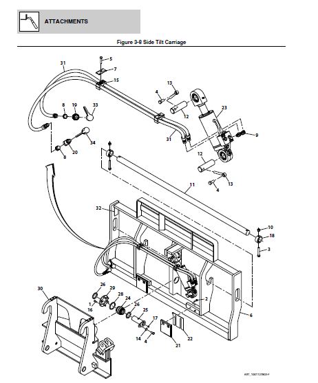 Cat TH414C TH514C TH417C Telehandler Parts Manual - PDF DOWNLOAD ...