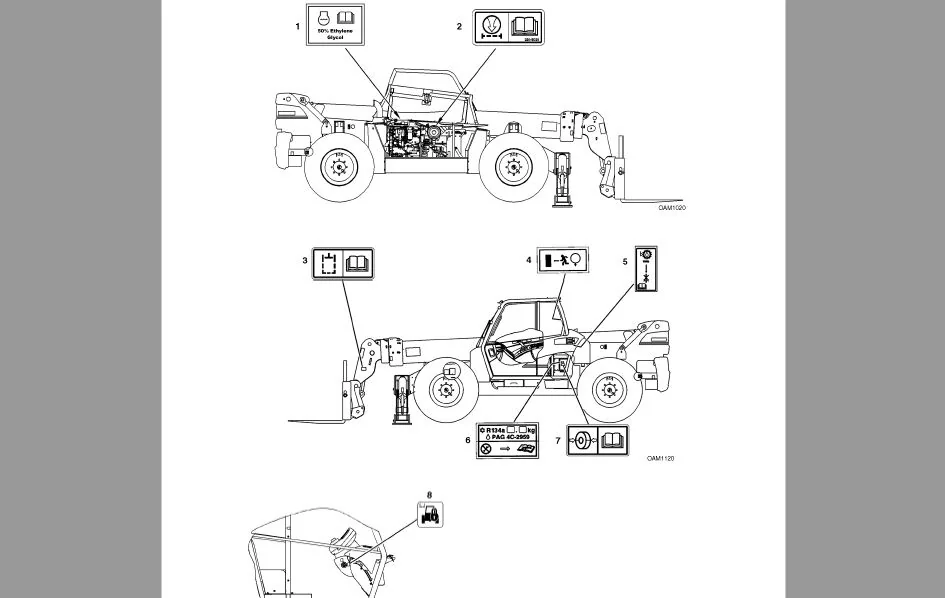 Cat TH560B Telehandler Operation & Maintenance Manual - PDF DOWNLOAD - Image 5