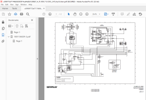 Cat TL1055C & TL1255C Hydraulic Schematic Manual - PDF DOWNLOAD ...