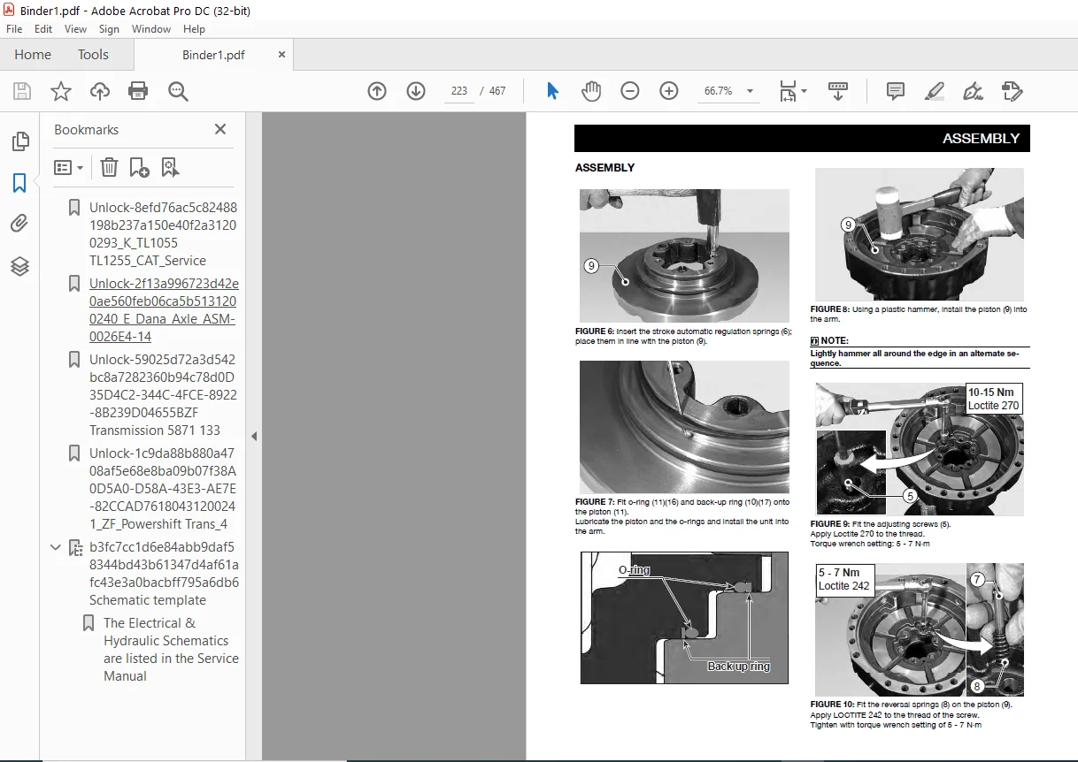 Cat Telehandler TL1055 TL1255 Service Manual - PDF DOWNLOAD - Image 4
