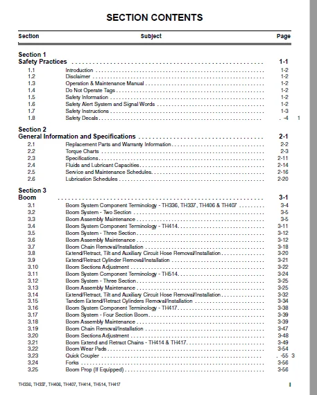 Cat telehandler TH336C TH337C TH406C TH407C TH414C TH514C TH417C Axle Disassembly/Assembly Manual + Axle Service Manual + Service Manual - Image 7