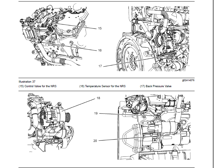 Cat telehandler TH336C TH337C TH406C TH407C TH414C TH514C TH417C ...