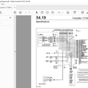 Caterpillar 3176B & 3406E Wiring Diagram Manual - PDF DOWNLOAD