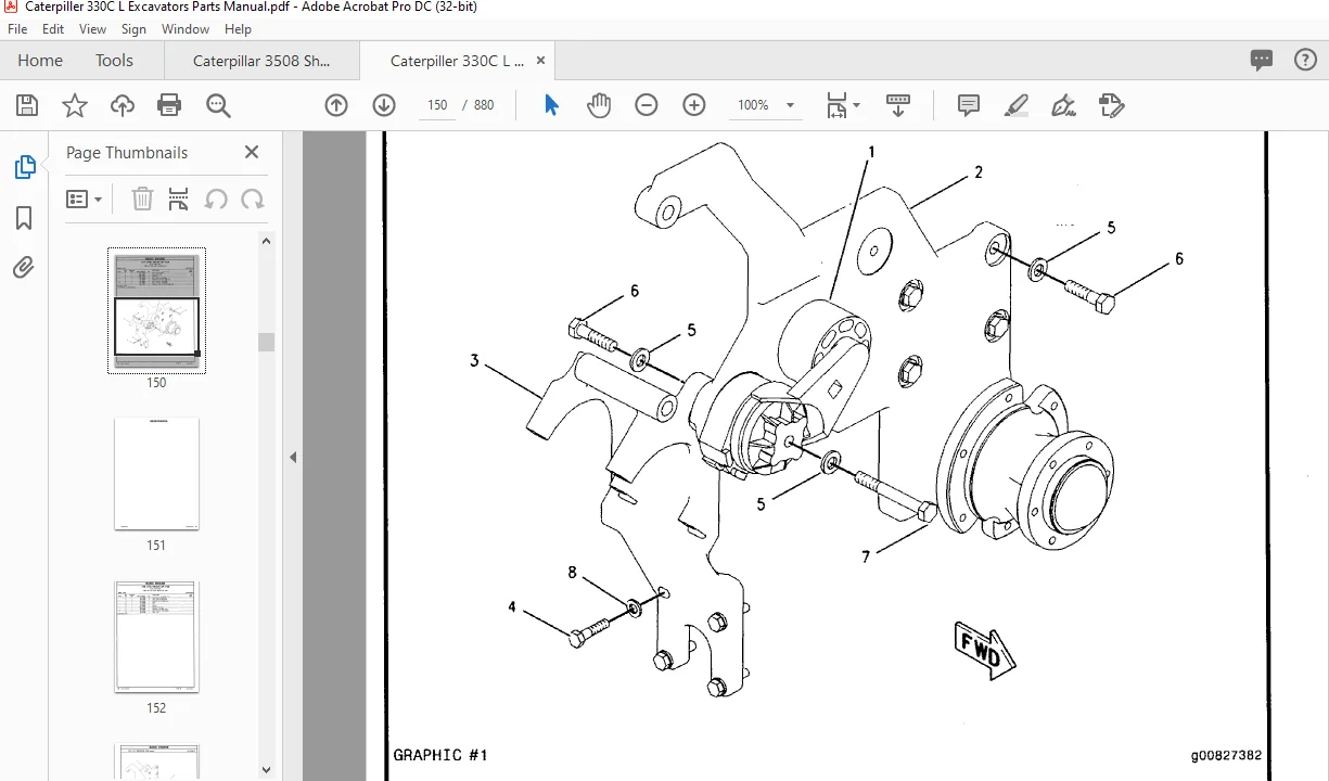 Caterpillar 330C L Excavator Parts Manual - PDF DOWNLOAD - Image 5