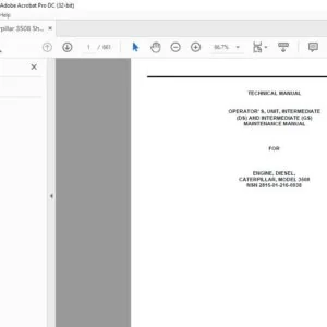 Caterpillar 3508 Diesel Engine Shop Service Manual - PDF DOWNLOAD
