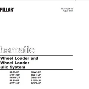 Caterpillar 950G Wheel Loader & 962G Wheel Loader Hydraulic System Schematic Manual - PDF DOWNLOAD