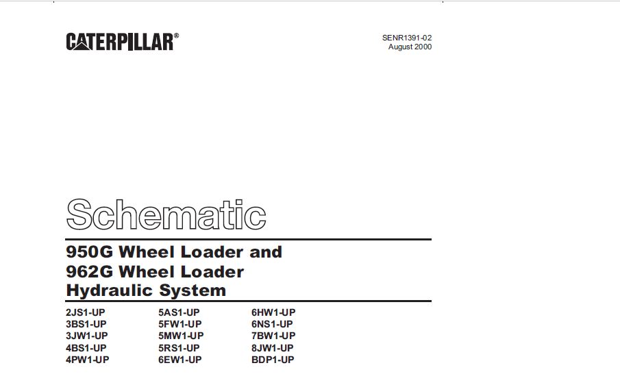 caterpillar 950g pdf