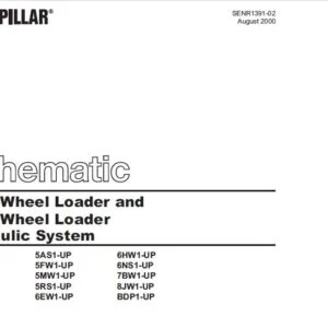Caterpillar  950G and 962G  Wheel Loader Electrical System & Hydraulic System Schematic Manual - PDF DOWNLOAD