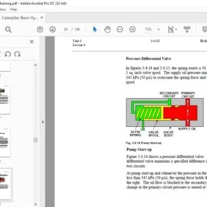 Caterpillar Basic Hydraulics Training Manual - PDF DOWNLOAD