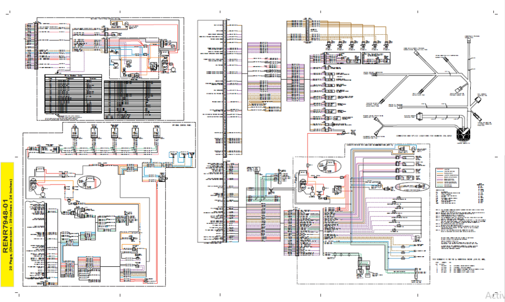 Caterpillar C9 Industrial Engine Electrical System Schematic Manual