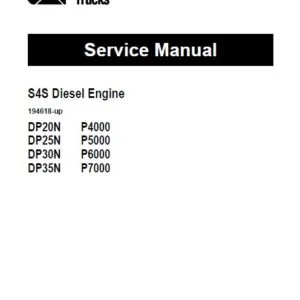 Caterpillar CAT 2PD5500 Forklift Trucks Service Manual - PDF DOWNLOAD