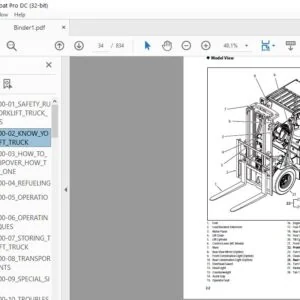 Caterpillar Cat DP30 HS Lift Trucks Service Manual - Complete Set - PDF DOWNLOAD