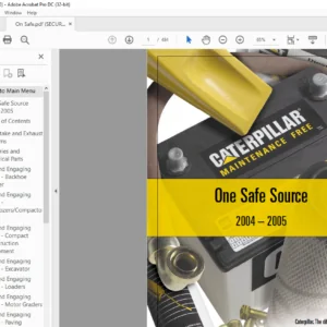 Caterpillar One Safe Source Manual - PDF DOWNLOAD