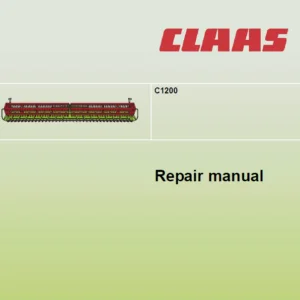 Claas C1200 Repair Manual - PDF DOWNLOAD