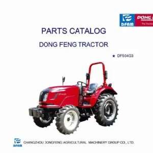 Dongfeng DF504G3 Tractor Parts Catalog Manual - PDF DOWNLOAD
