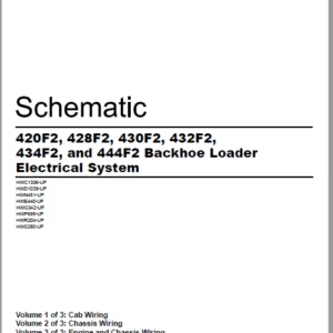 EN CAT Backhoe Loader 420F2 428F2 430F2 432F2 434F2 and 444F2 Backhoe Loader Electrical System - PDF DOWNLOAD