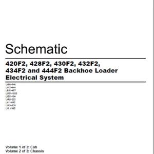 EN CAT Backhoe Loader 420F2 428F2 430F2 432F2 434F2 and 444F2 Backhoe Loader Electrical System - PDF DOWNLOAD