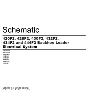 EN CAT Backhoe Loader 420F2 428F2 430F2 432F2 434F2 and 444F2 Backhoe Loader Electrical System Manual - PDF DOWNLOAD