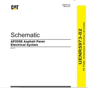 EN Cat AP255E Asphalt Paver Electrical System Manual - PDF DOWNLOAD