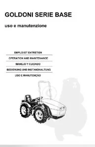 Goldoni Base Series Operation & Maintenance Manual - PDF DOWNLOAD